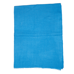 Plain Pashmina Stole - Blue Aster