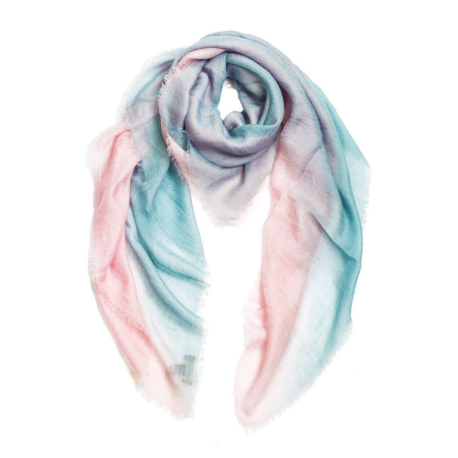 Ombre Pashmina Square - Emelda Baby Pink