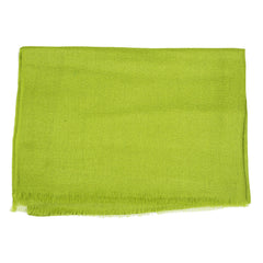Sheer Plain Pashmina Stole - Green Tea