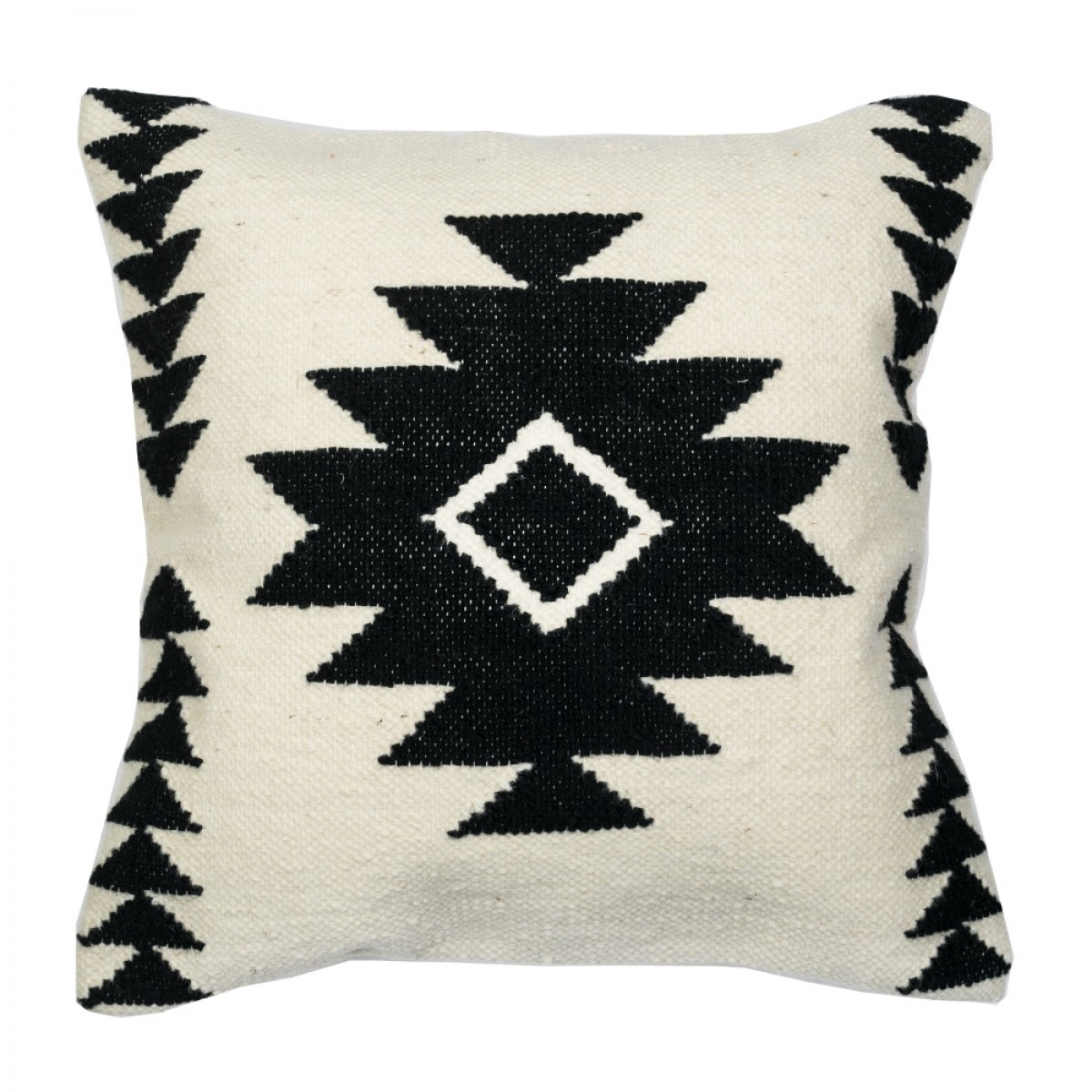 Cotton Cushion Cover - Black & White