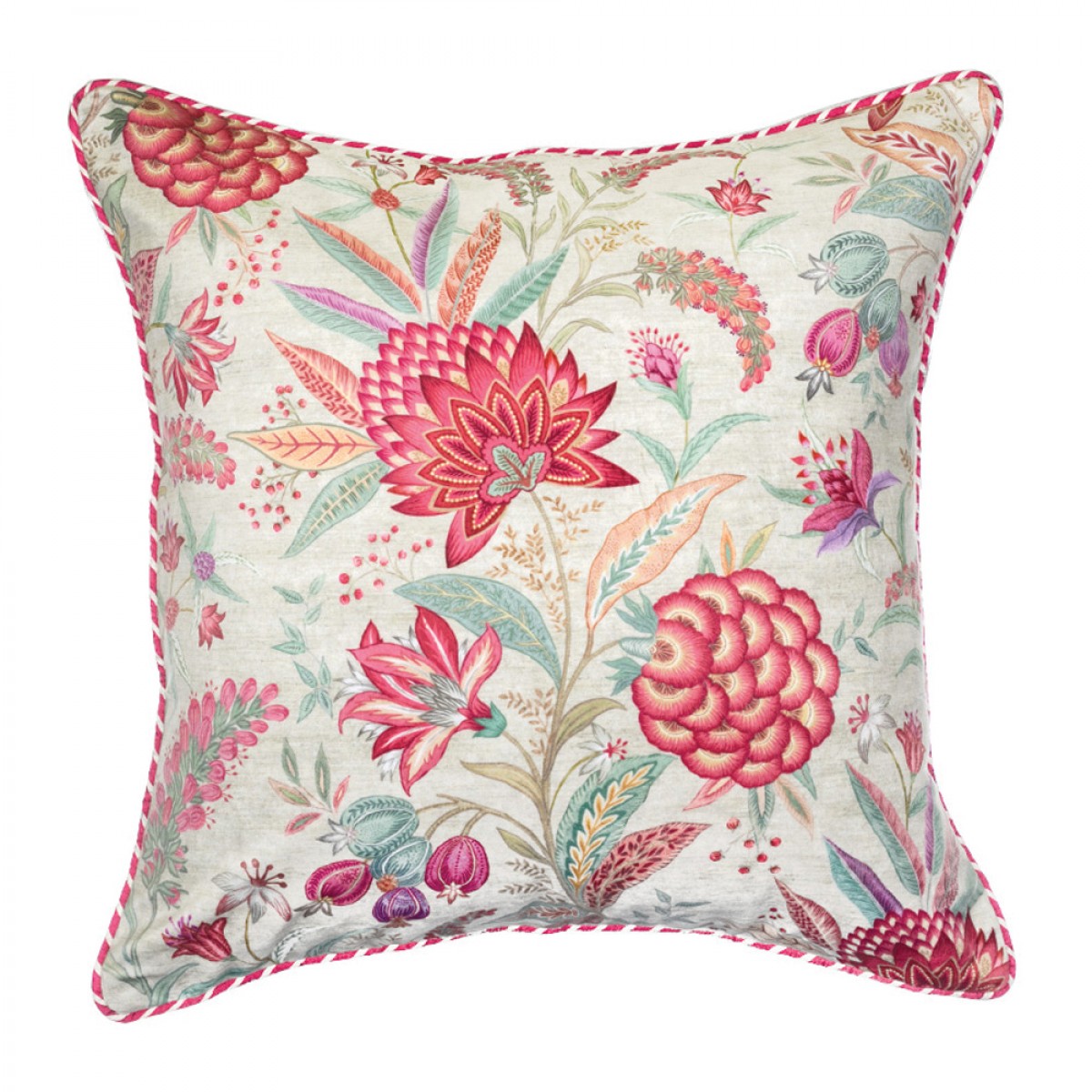 Designer Cushion Cover - Flower Sage