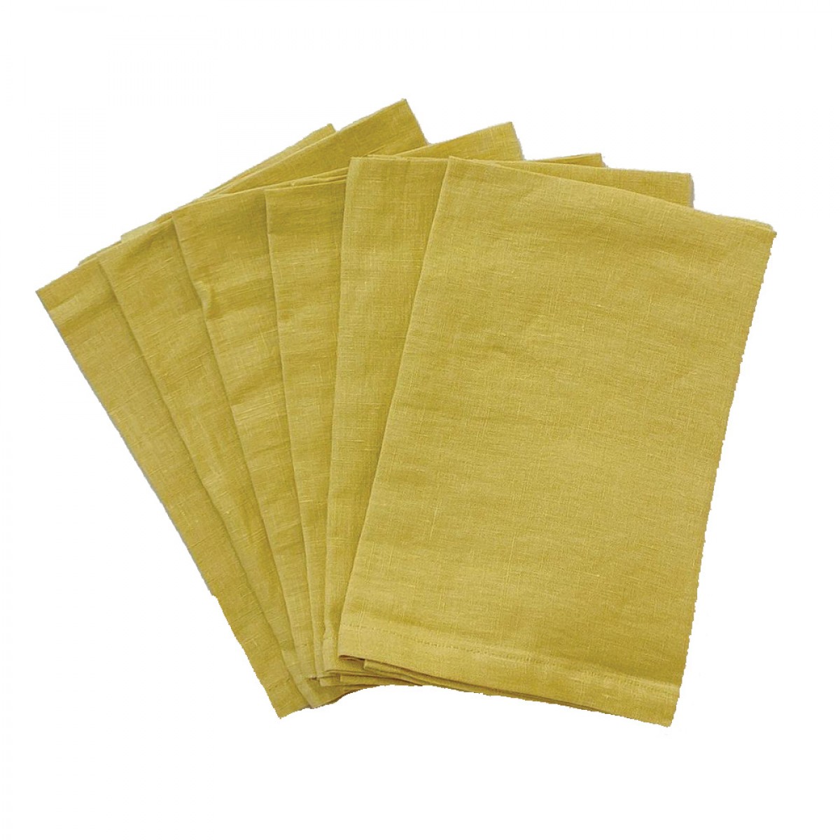 Linen Napkin - Mustard (Set of 6)