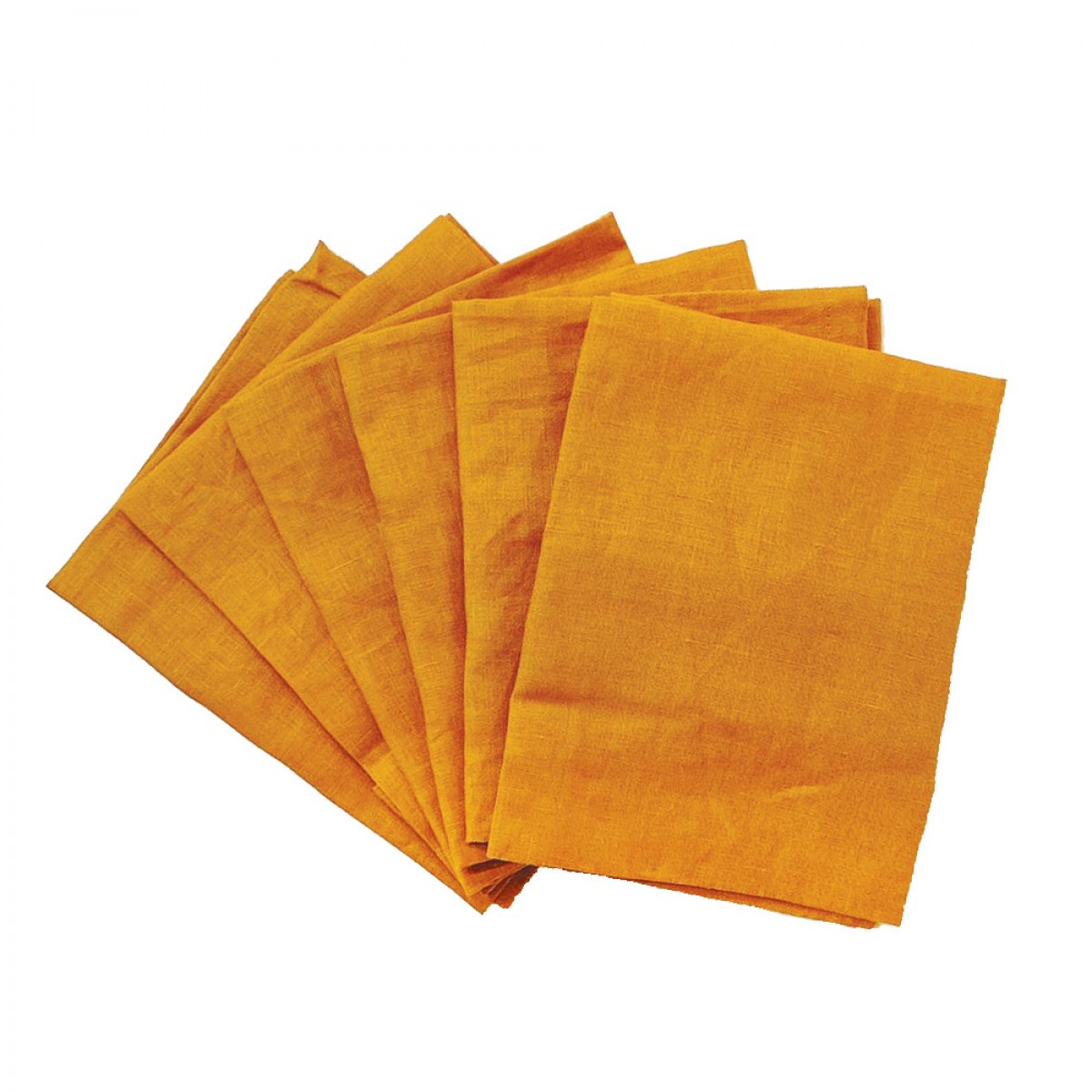 Linen Napkin - Turmeric Yellow (Set of 6)