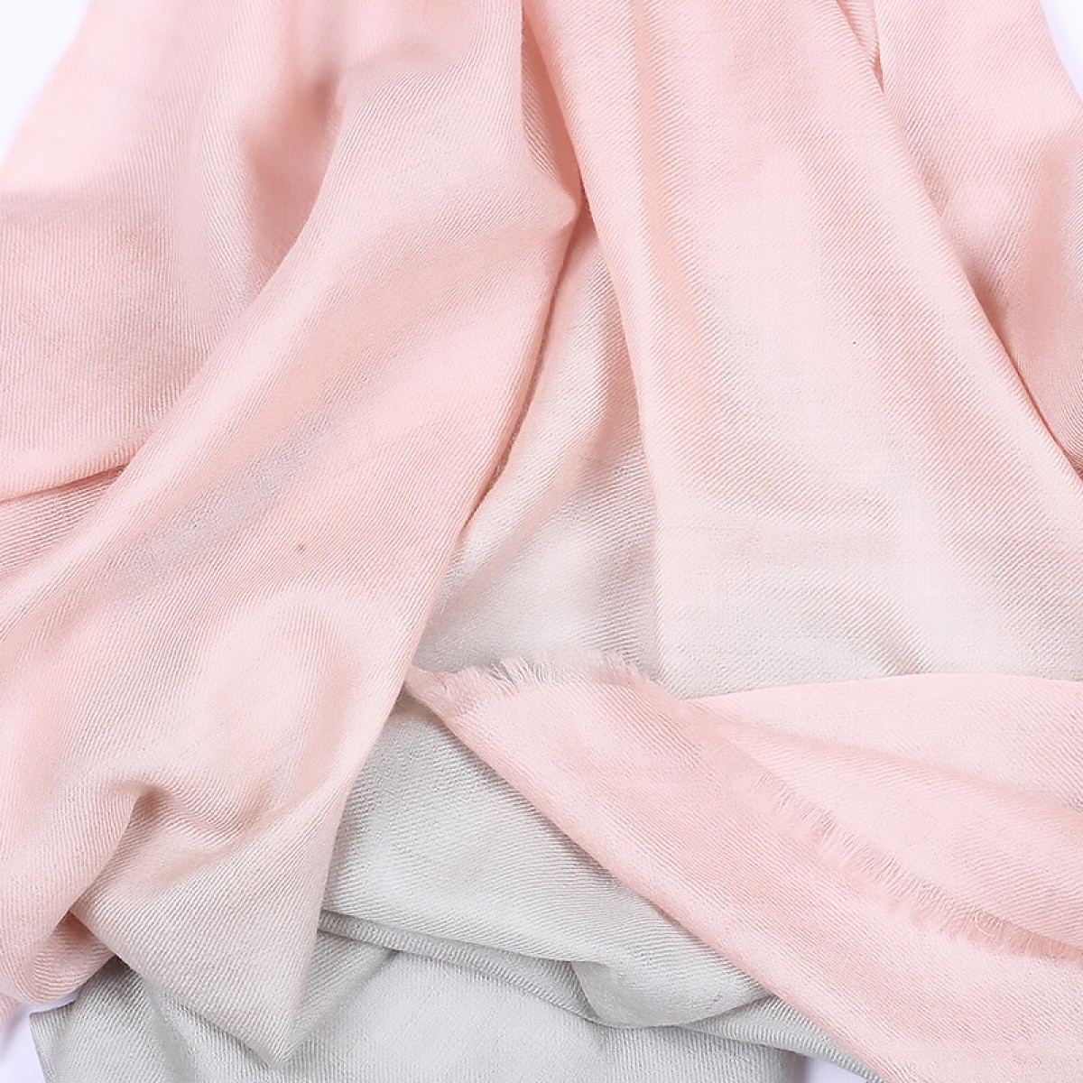 Ombre Pashmina Stole - Pink & Grey