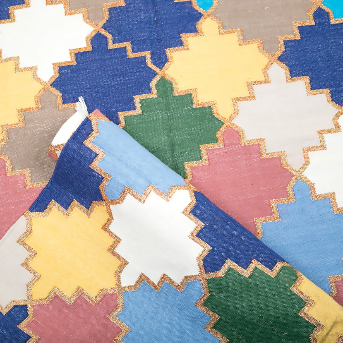Cotton Floor Rugs - Multicolor