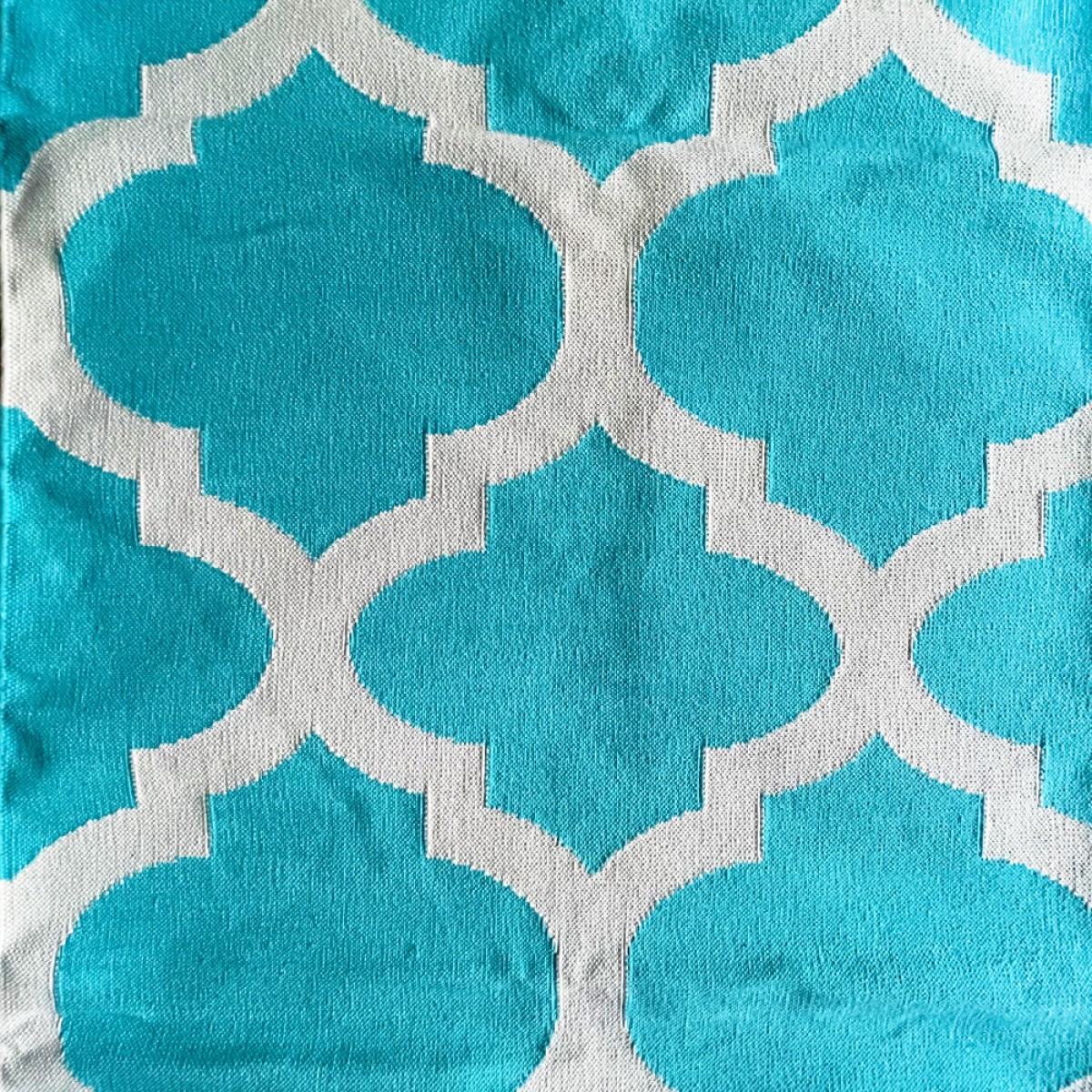 Cotton Floor Rugs - Aqua (Made to Order)