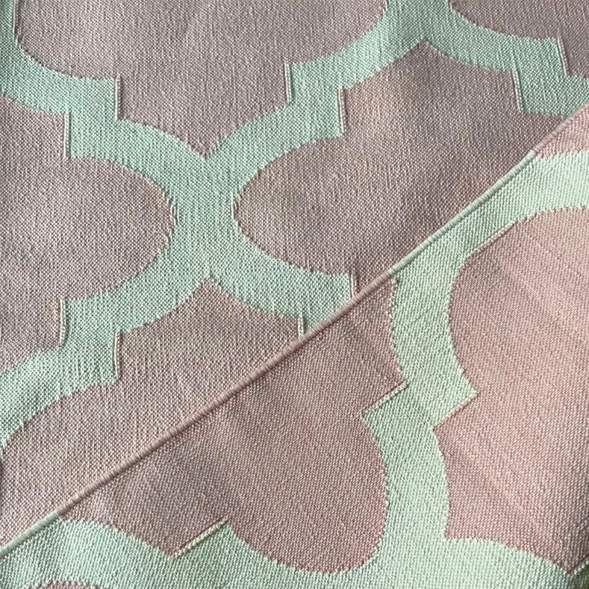 Cotton Floor Rugs - Baby Pink (Made to Order)