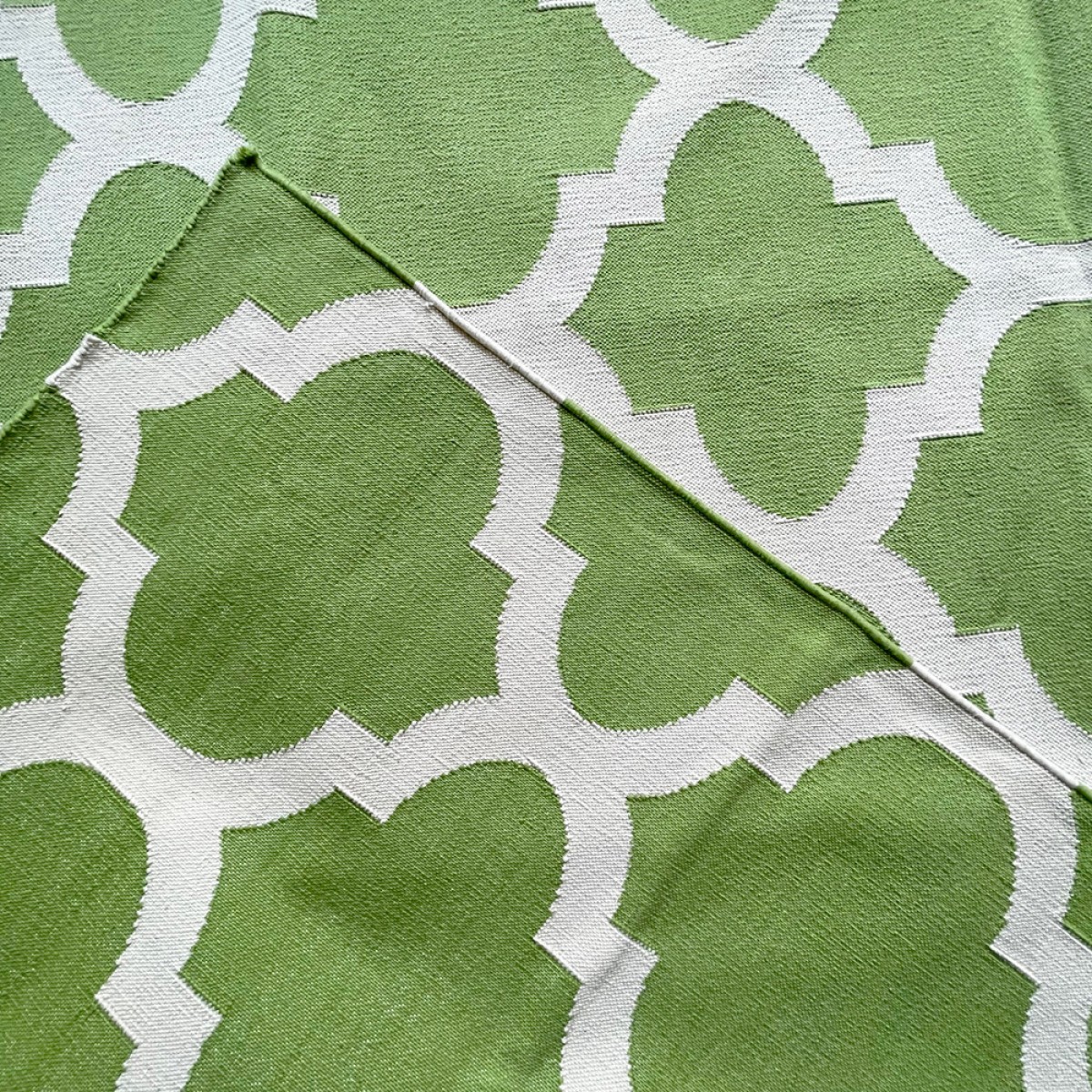 Cotton Floor Rugs - Green