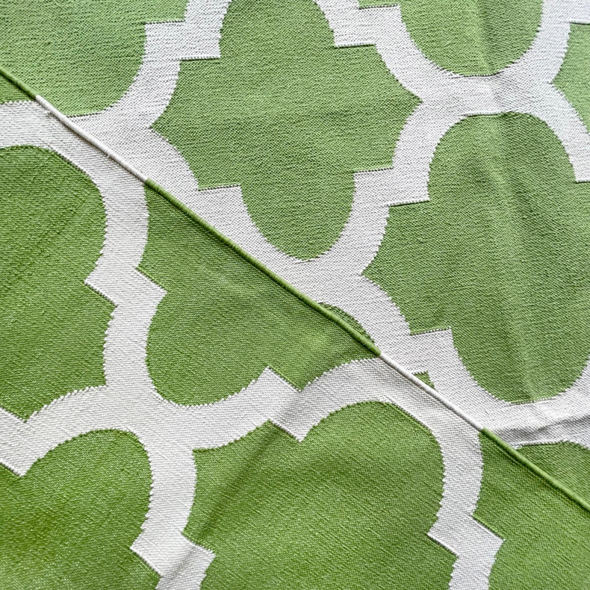Cotton Floor Rugs - Green