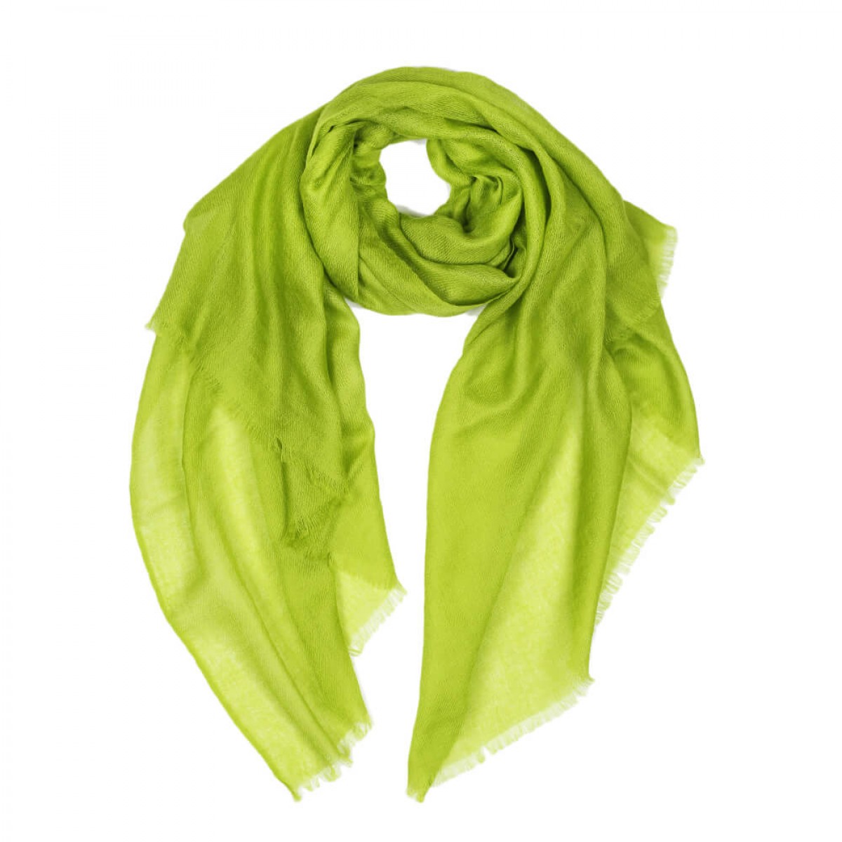 Sheer Pashmina Stole - Spring Sprout Green