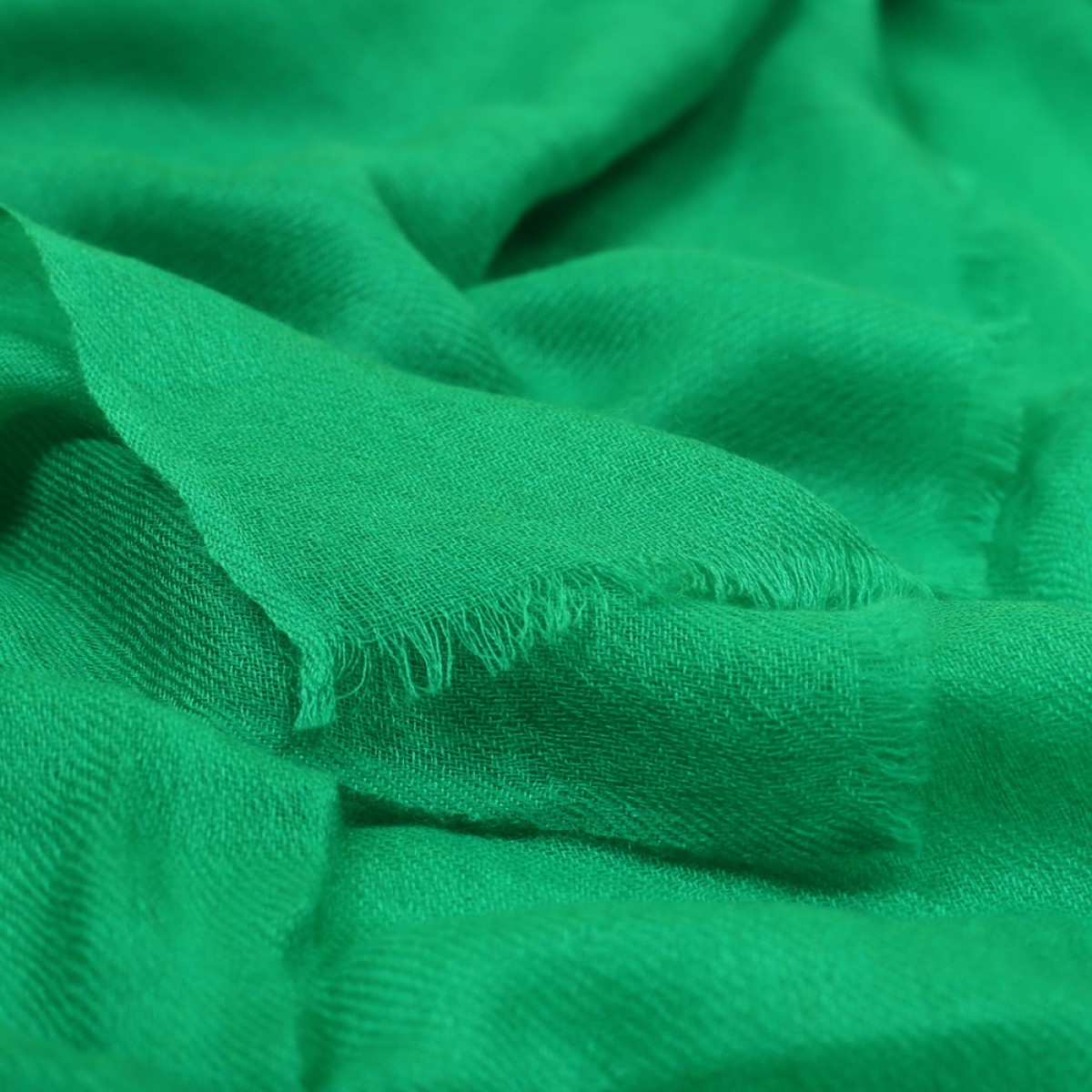 Sheer Pashmina Scarf - Emerald Green